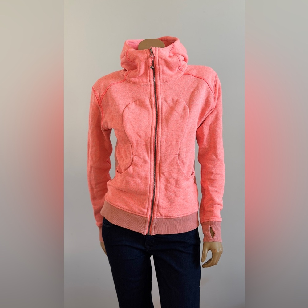 Lululemon Scuba Hoodie Size 6 Coral $40